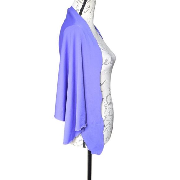 Catalina Women's One Size Purple Shoulder Wrap Shawl - Picture 4 of 4